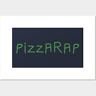 PizzaRap Green Posters and Art